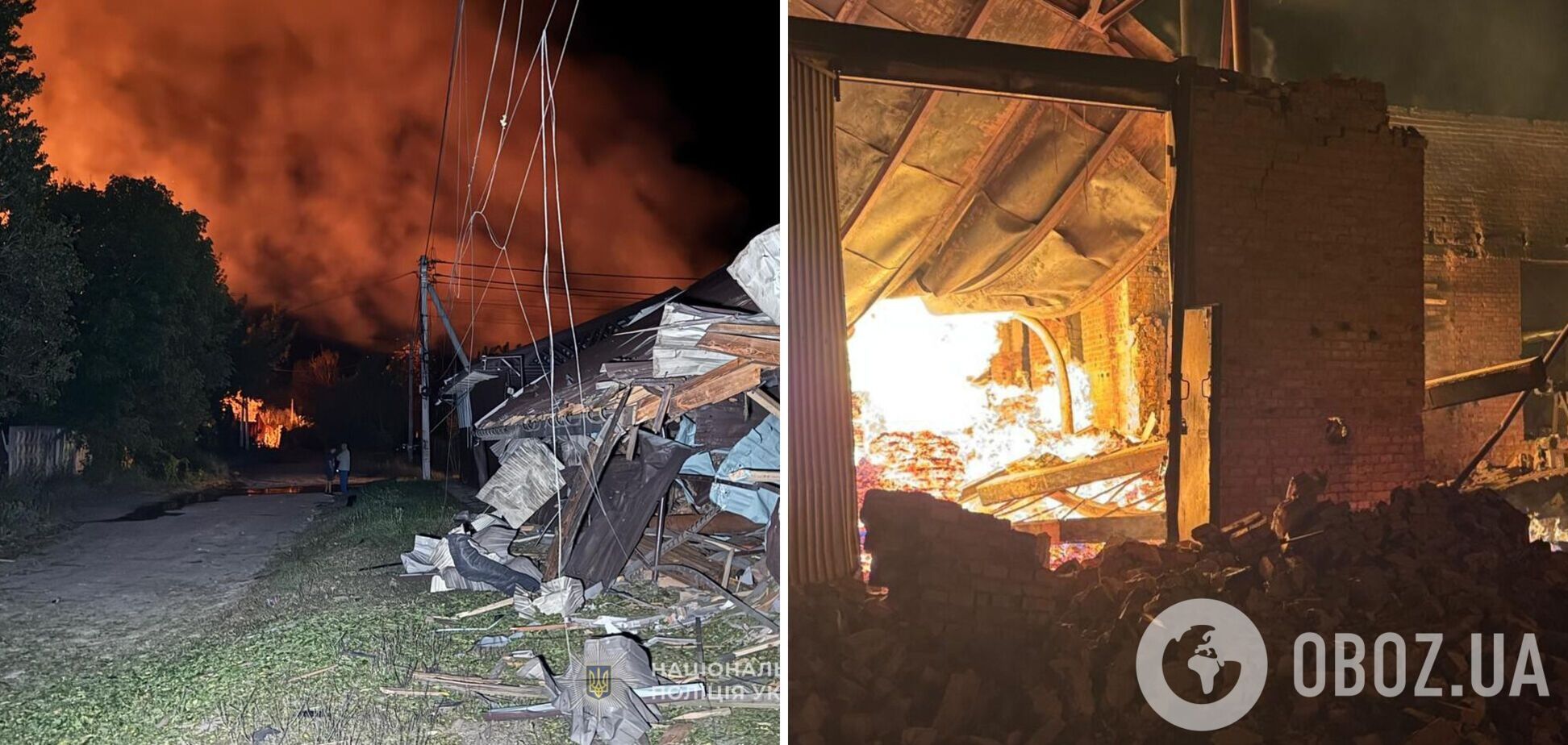 Росія атакувала дронами Охтирку на Сумщині: поранено 14 людей, серед них діти. Фото та відео