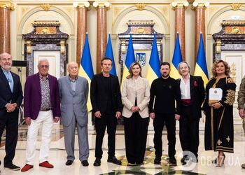 Зеленський вручив відзнаки 'Національна легенда України' з нагоди Дня Незалежності. Фото й відео