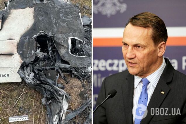 Дрон, который упал в поле, оказался российским 'Шахедом' – МИД Польши