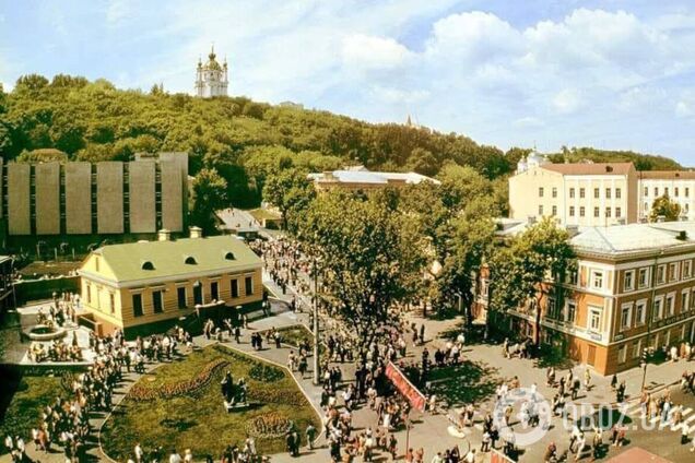 За несколько лет до независимости Украины: как выглядел Киев в 1987 году с высоты птичьего полета. Фото