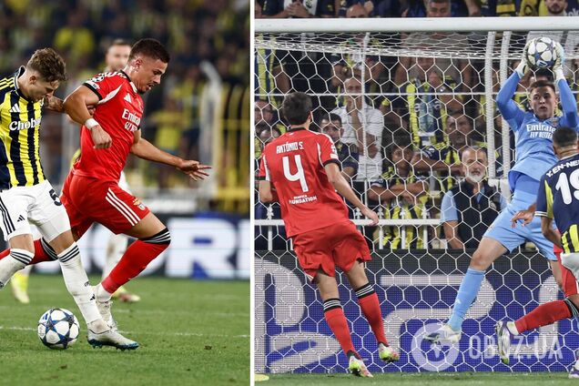 Вратарь сборной Украины отбил все удары в матче Лиги чемпионов и установил исторический рекорд. Видео