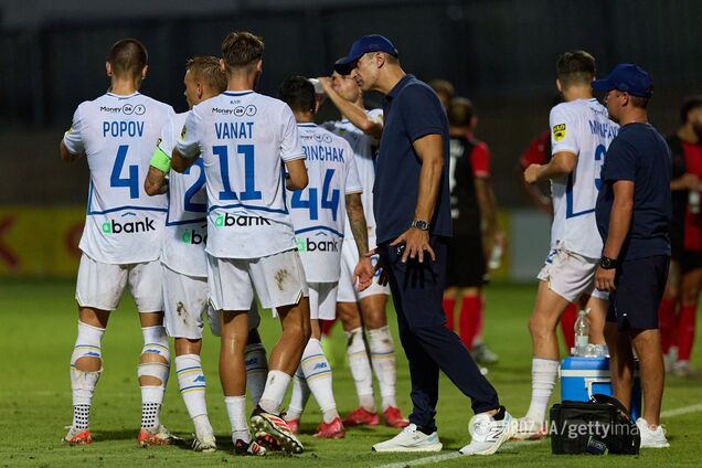 'Динамо' в меньшинстве проиграло 1:3 в плей-офф Лиги Европы. Видео