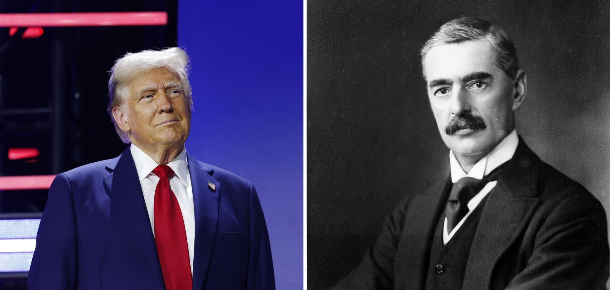 Дональд Трамп. Невілл Чемберлен