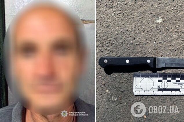 В Херсоне мужчина с ножом бросался на подростков: трагедию предотвратил случайный прохожий. Фото
