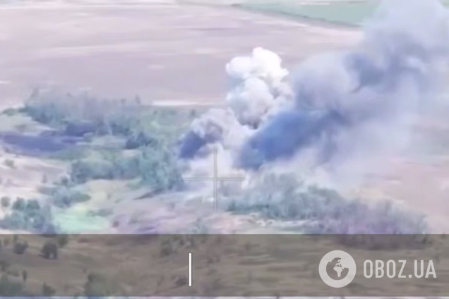 Мінус пункт управління БПЛА і склад боєприпасів ворога: ЗСУ уразили об'єкти армії РФ на Донеччині. Відео