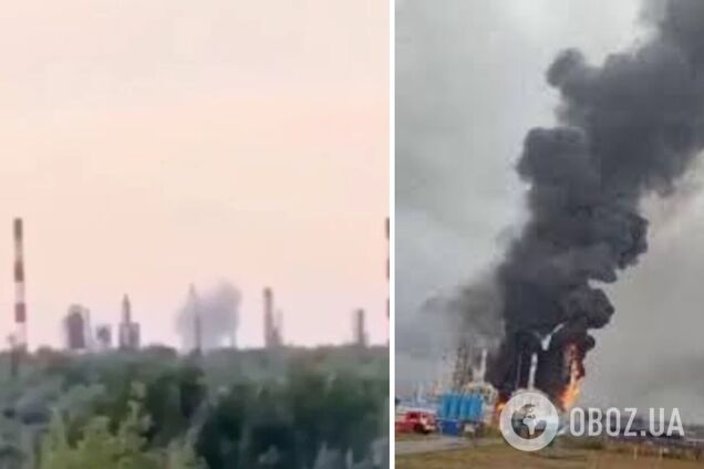 Силы обороны поразили Сызранский НПЗ в РФ: эффектное видео