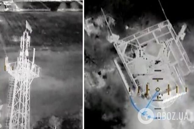 Морпехи с помощью дронов установили флаг Украины на оккупированной части Херсонщины. Видео