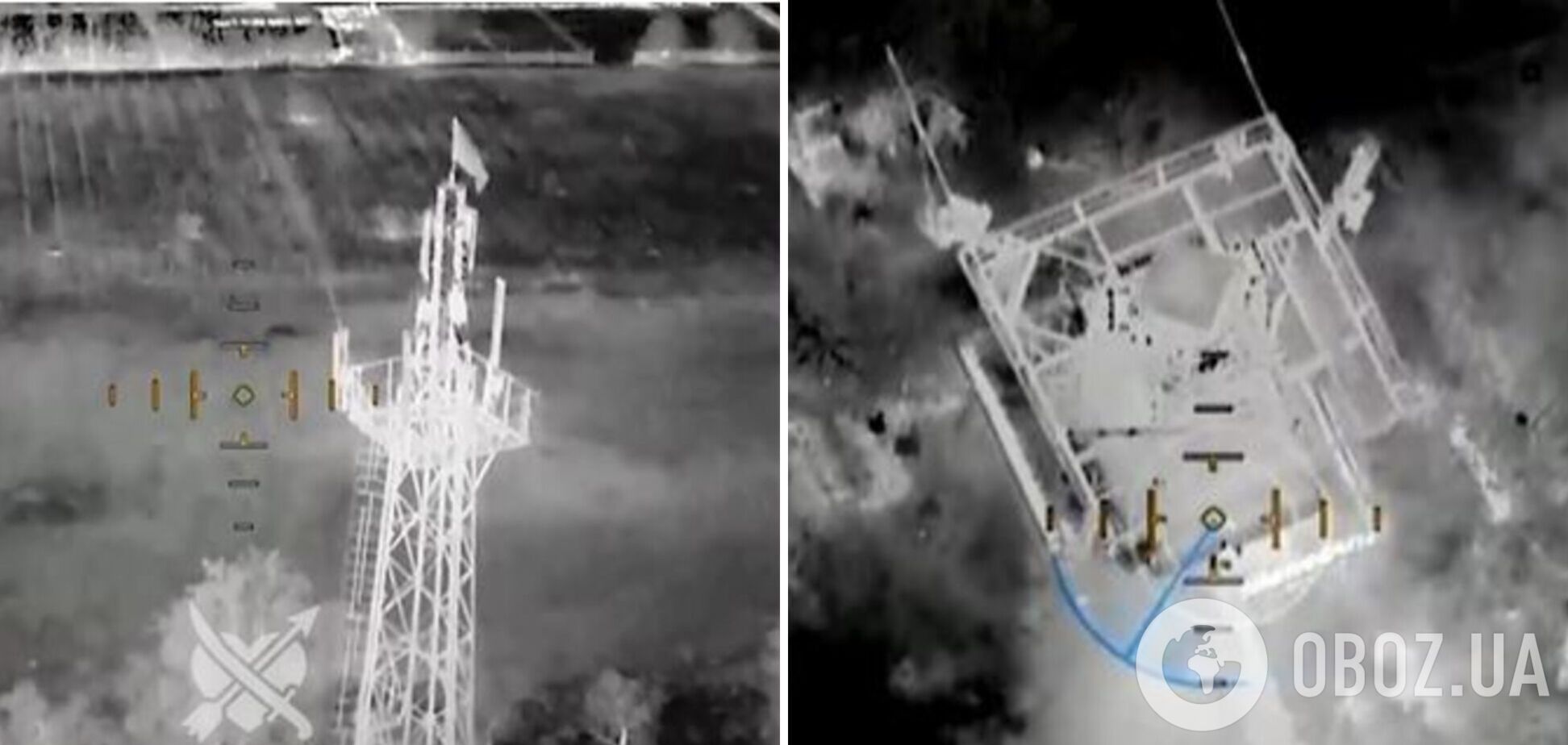 Морпехи с помощью дронов установили флаг Украины на оккупированной части Херсонщины. Видео