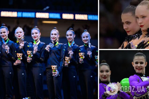 Україна вперше за 10 років виборола медаль на чемпіонаті світу з художньої гімнастики. Відео