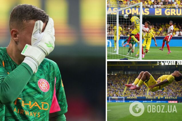 Голкипер сборной Украины встал на ворота в Испании и пропустил 4 гола за 28 минут матча, а потом еще один. Видео