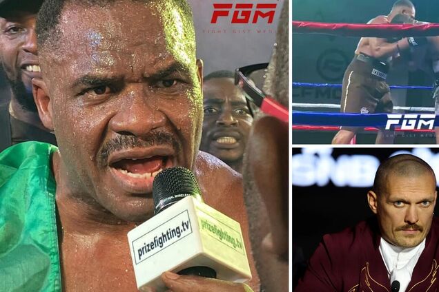 Непереможний 'нігерійський Кличко' переміг нокаутом і кинув виклик Усику. Відео