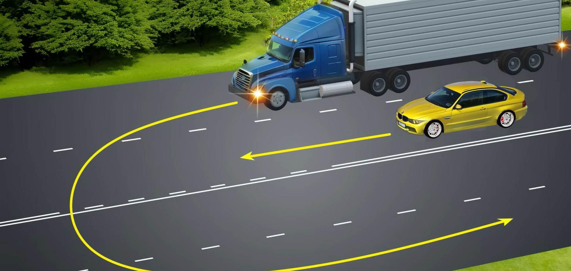 Разрешено ли развернуться? Задание для водителей