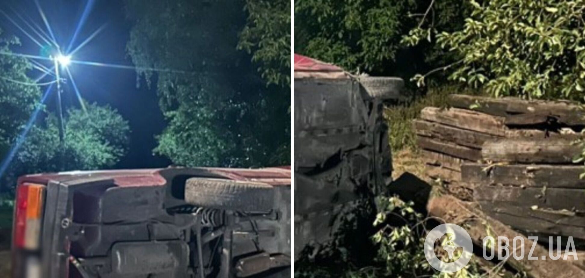 В Черкасской области пьяный водитель спровоцировал аварию: пострадали трое детей. Фото