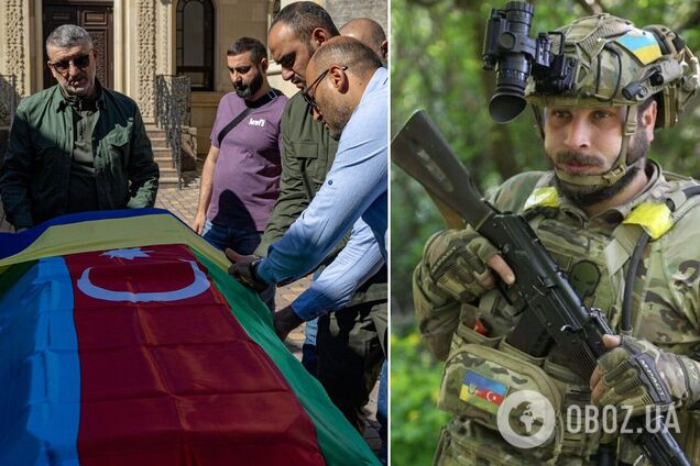 Віддав життя за Україну: на Київщині попрощалися з воїном-азербайджанцем, який загинув у боях на Сумщині. Фото