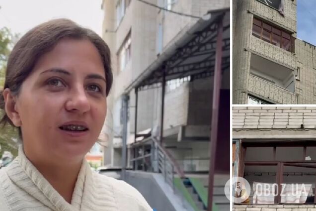 'Схопила дитину, кота і вибігла з квартири': мешканка Сум розповіла про ворожу атаку. Відео