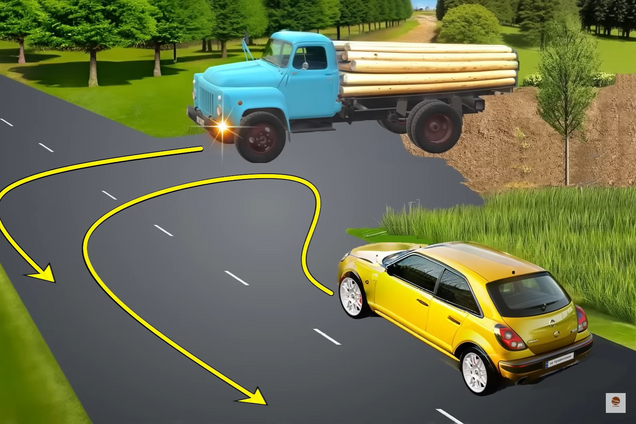 Який поворот вмикати? Тест на знання ПДР