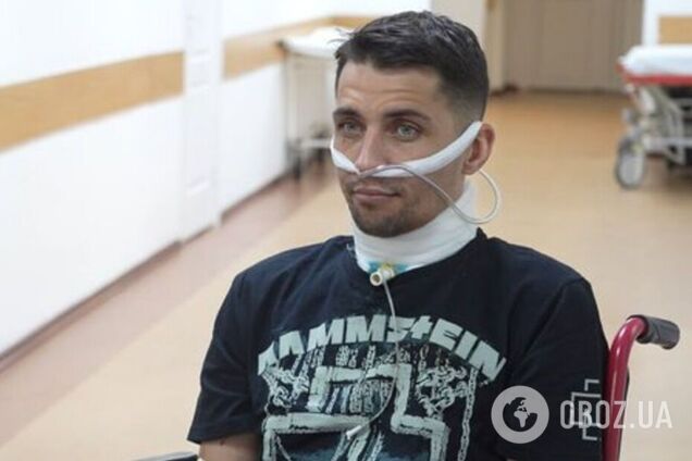 Пять суток с перерезанным горлом полз к украинским позициям: на Днепропетровщине лечат военного, который выжил после российских пыток. Фото и видео