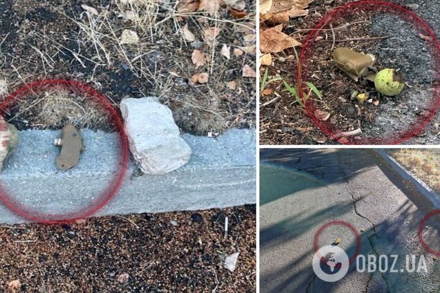 В Херсоне нашли мины-лепестки, которые разбросали оккупанты