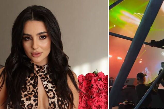 Группа мужчин попыталась напасть на Анну Тринчер во время выступления: чем закончился инцидент. Видео