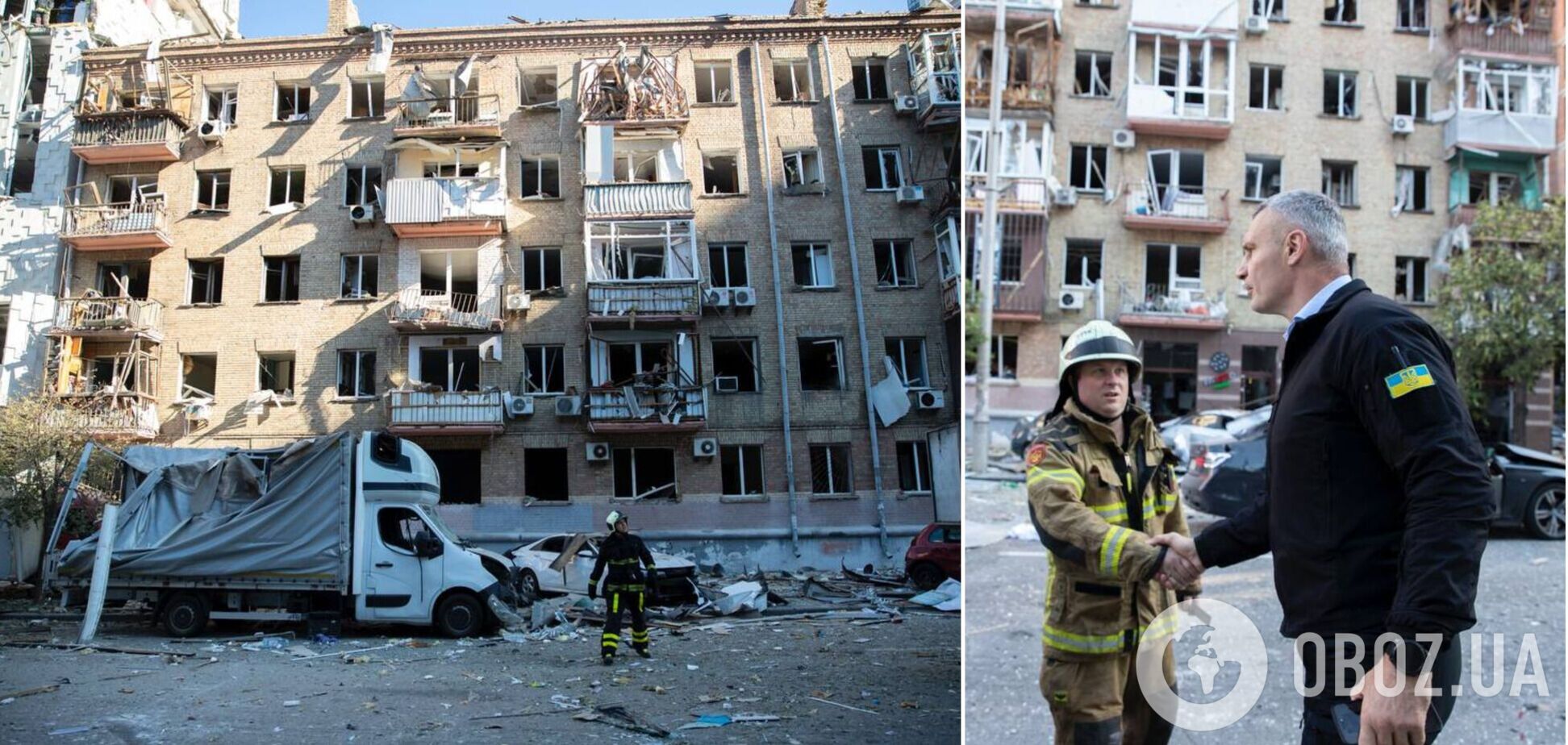 Ужасная ночь: Кличко показал последствия российского террористического удара по Киеву. Фото и видео