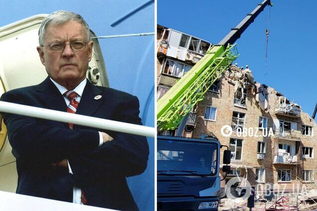 'Кричущі атаки загрожують миру': у Трампа нарешті відреагували на російський обстріл житлових районів Києва