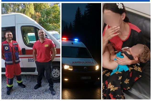 На Закарпатті 3-річний хлопчик заклеїв собі очі суперклеєм: як його рятували. Фото