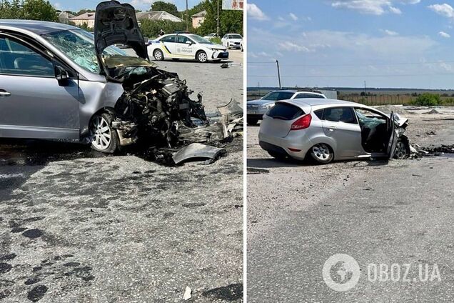 На Ровенщине в ДТП погиб 2-летний ребенок: 5 человек в больнице. Фото с места происшествия