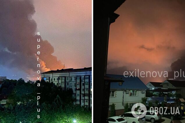 Украинские дроны атаковали нефтебазу в Сочи: поражен резервуар с горючим. Фото и видео