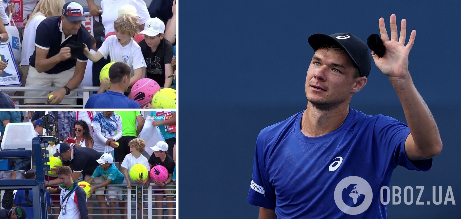 Поляк здійснив мерзенний вчинок на US Open і зганьбився на весь світ. Відео зібрало 2 млн переглядів за добу