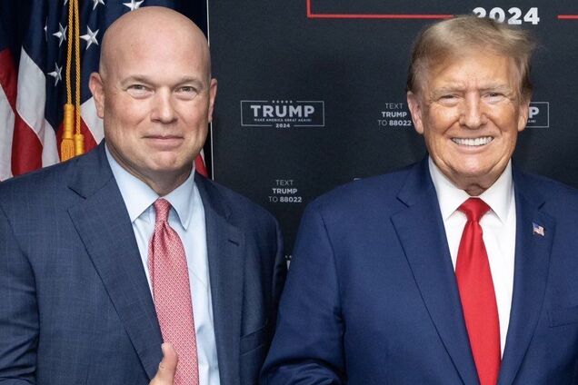 Посол США при НАТО Мэтью Уитакер и Дональд Трамп