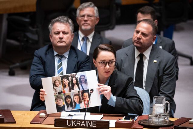 'Росія б'є по будинках': Свириденко на Радбезі ООН показала фото дітей, яких вбили окупанти