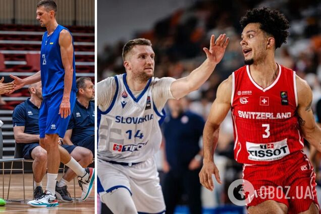 Швейцария – Украина: результат матча отбора ЧМ-2027 по баскетболу