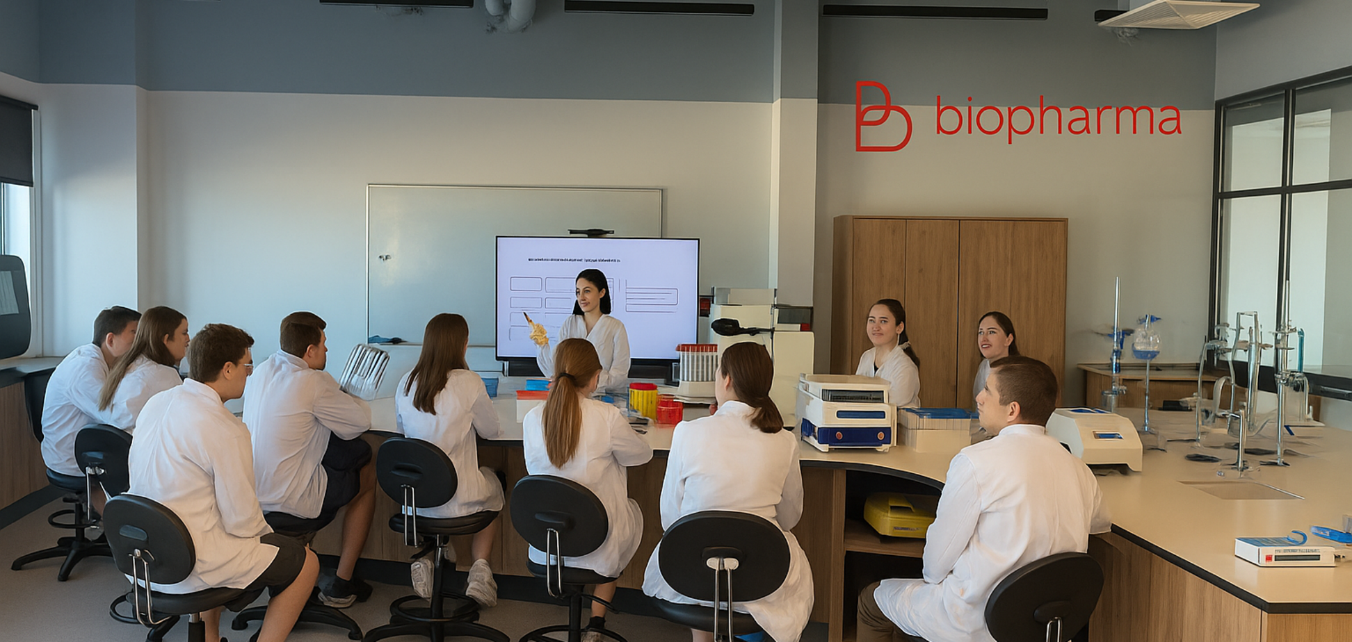 Образование под сиренами: как Biopharma воспитывает поколение, которое изменит Украину