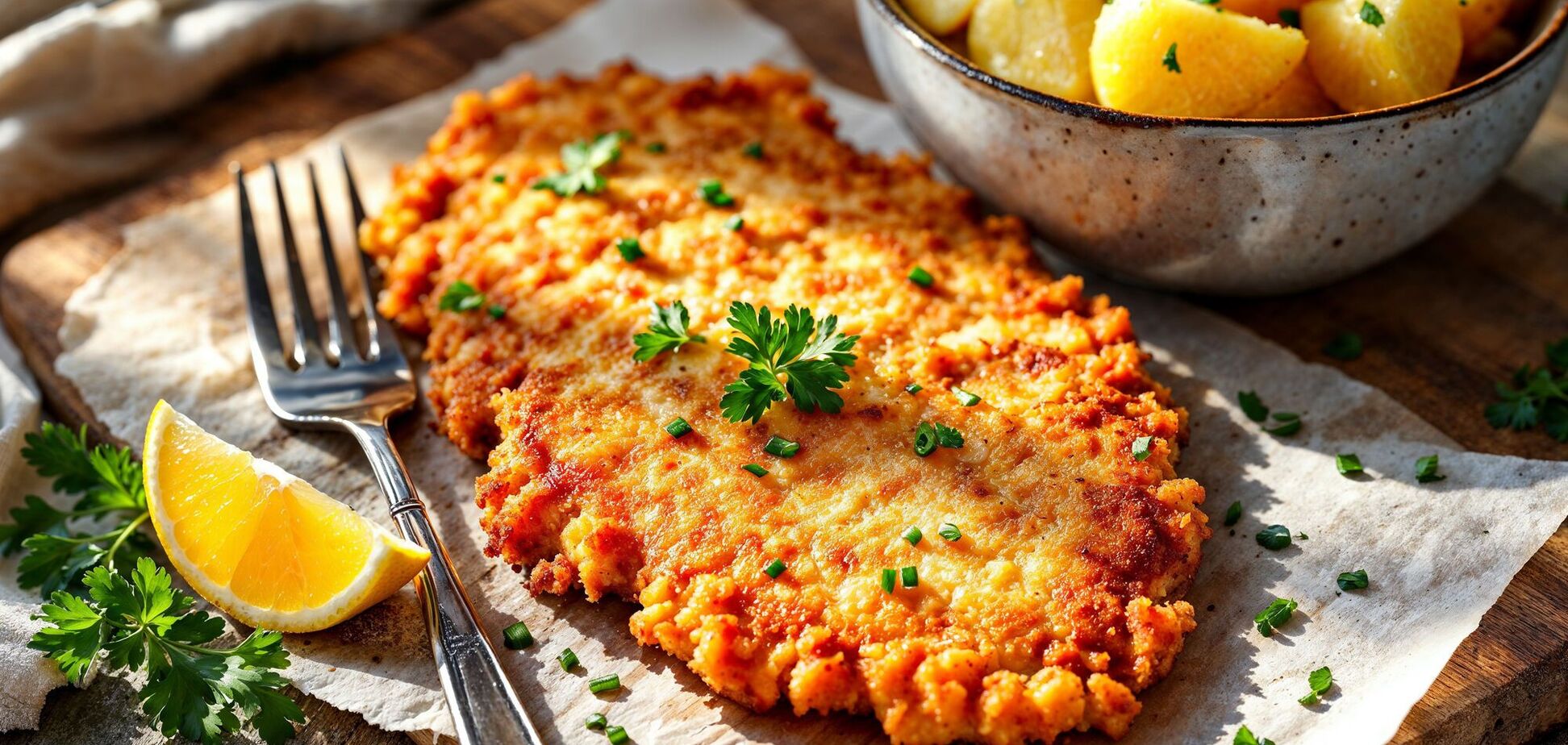 Курица по-милански: как вкусно приготовить сочное мясо на обед