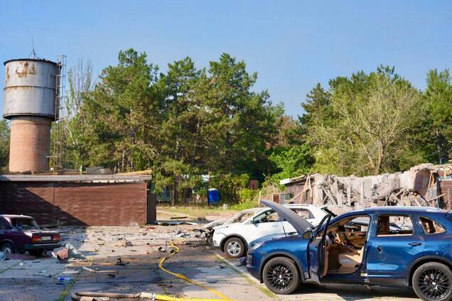 Запорожье обстрел