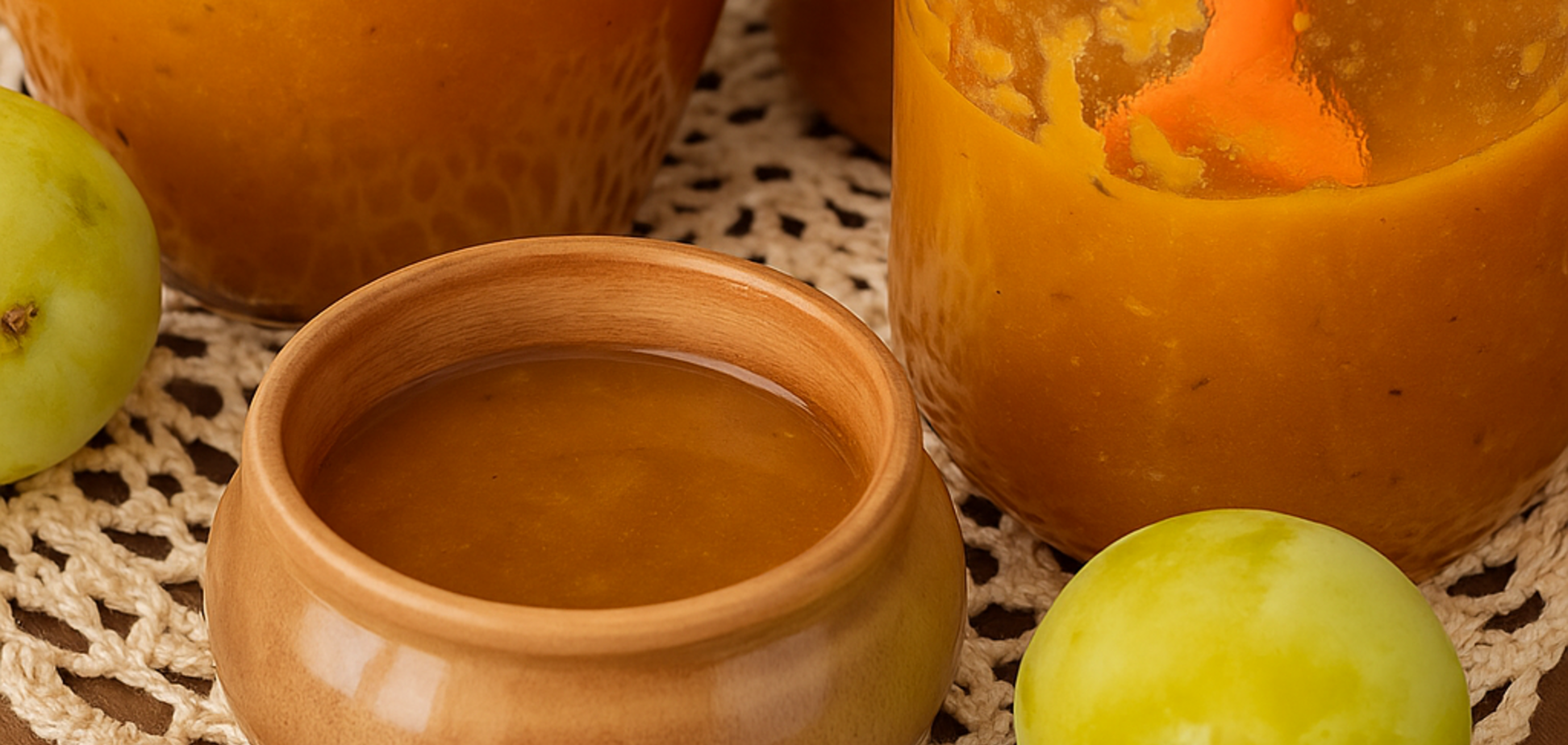 Пікантний соус 'Ткемалі' з жовтих слив: ідеальне доповнення до м'яса та інших улюблених страв