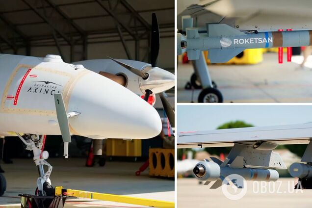 Турецький ударний безпілотник Bayraktar Akıncı здійснив успішні випробування новітніх керованих боєприпасів