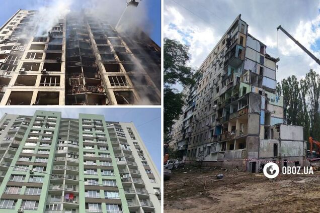 Відновлення пошкоджених обстрілами РФ будинків у Києві: у КМДА розповіли подробиці. Відео