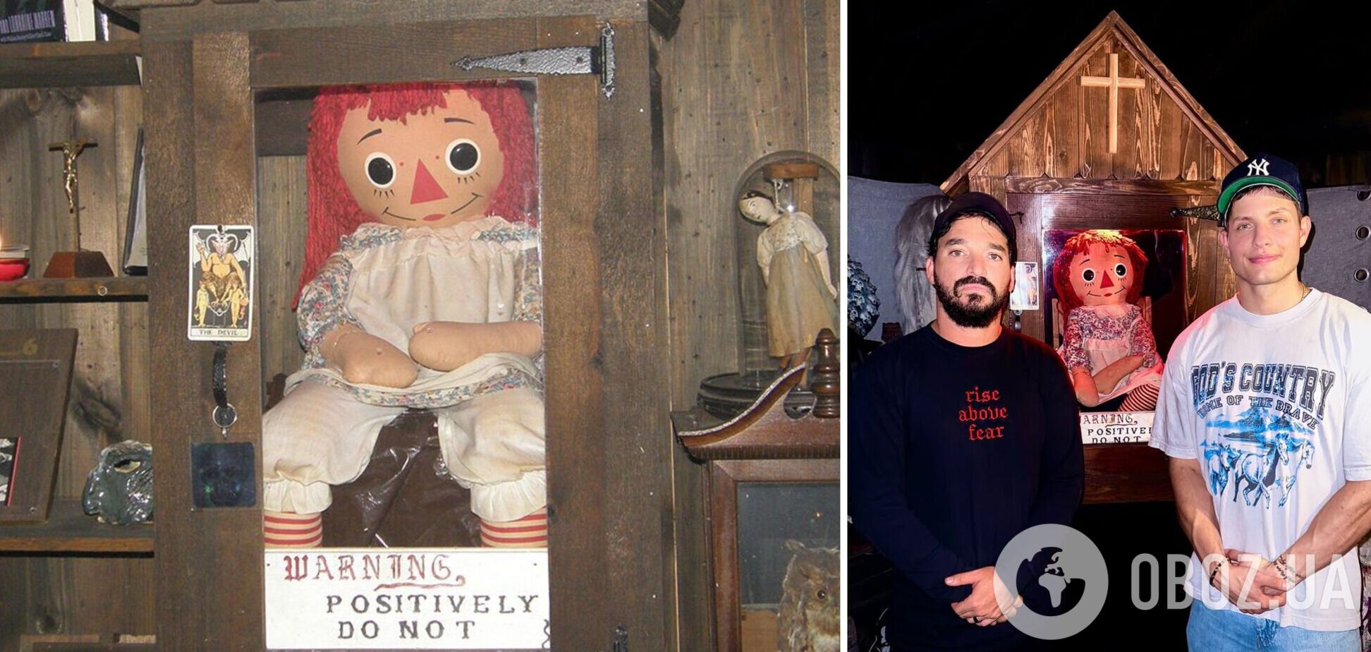 'Почему этого никто не заметил?' На новом фото 'проклятой' куклы Анабель разглядели жуткую деталь