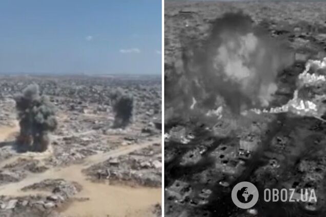 Ізраїльські військові підірвали кілометровий тунель ХАМАС у Газі та знайшли ракетні установки на цвинтарі. Відео