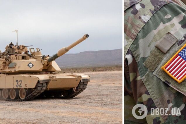 Танк Abrams, солдат армії США