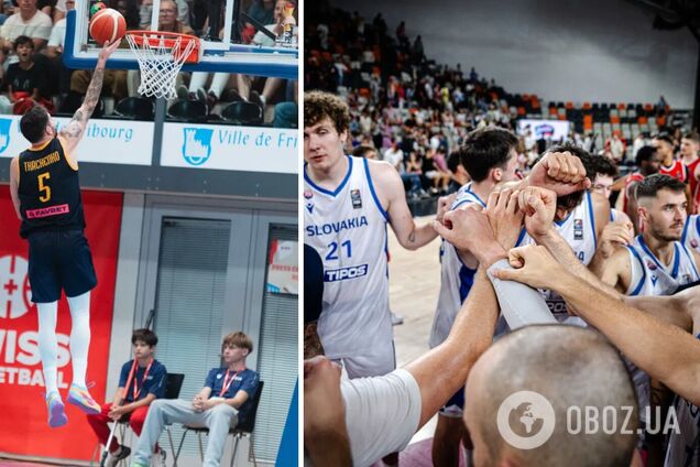 Украина – Словакия: результат матча отбора ЧМ-2027 по баскетболу