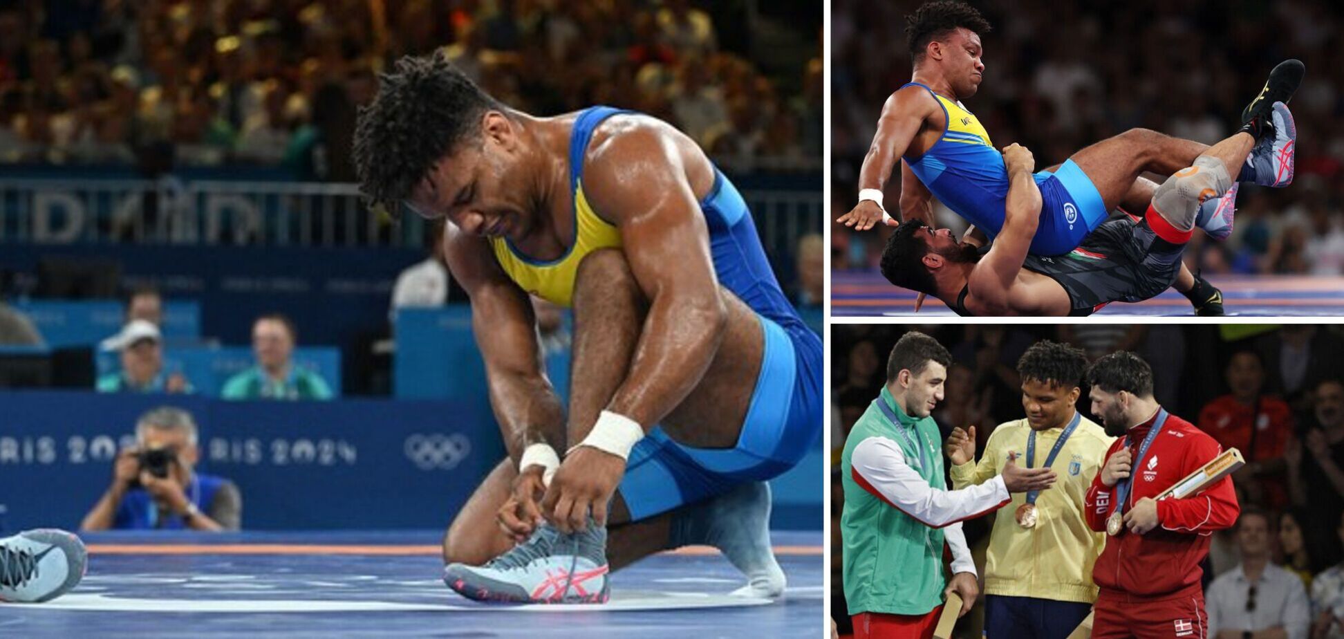 'Которые знают, что такое Россия': борец-депутат Беленюк ушел из спорта босиком и порадовал маму, но оставил парижским ворам часы