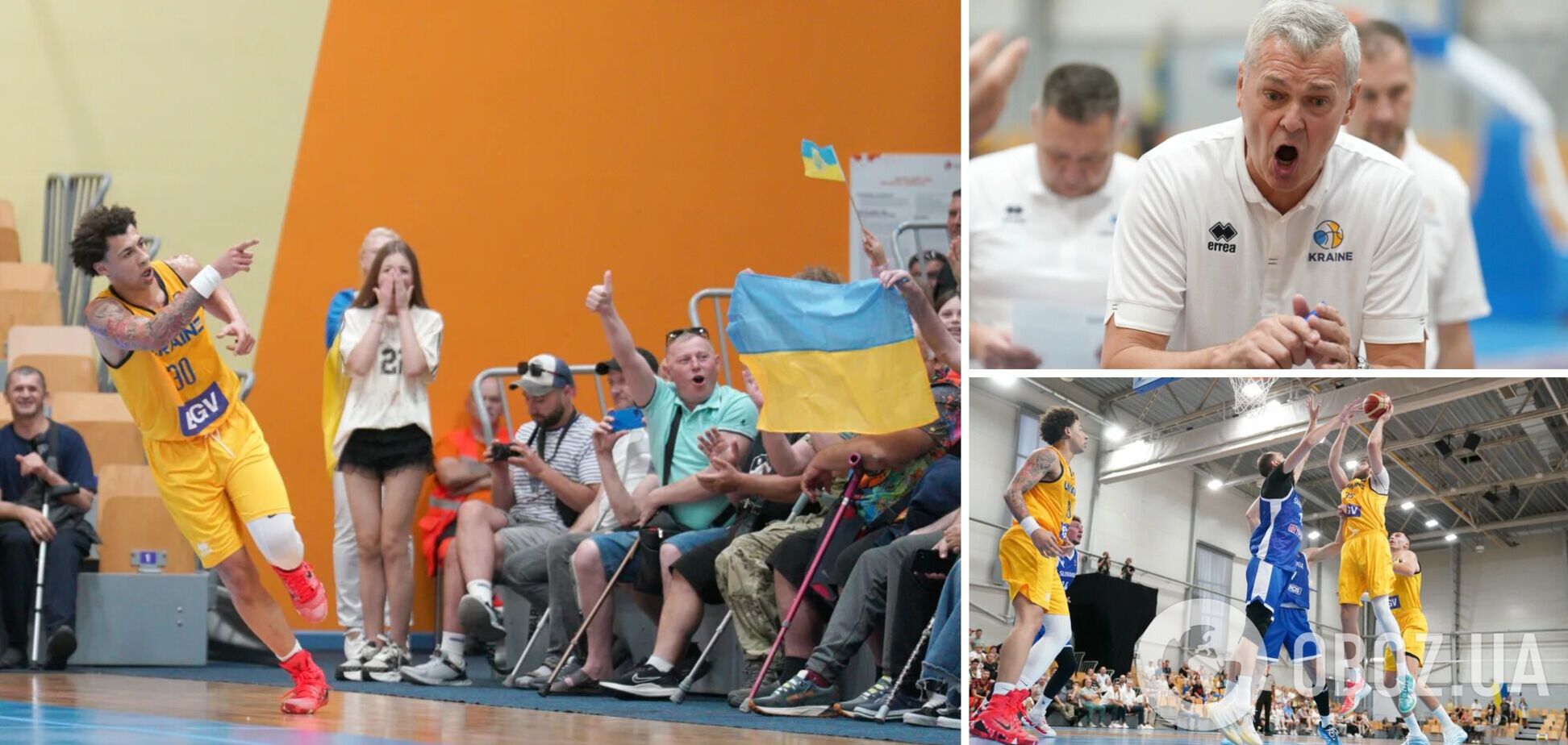 Камбэк и шедевр с центра поля: Украина добыла первую победу в пре-квалификации к ЧМ-2027 по баскетболу. Видео