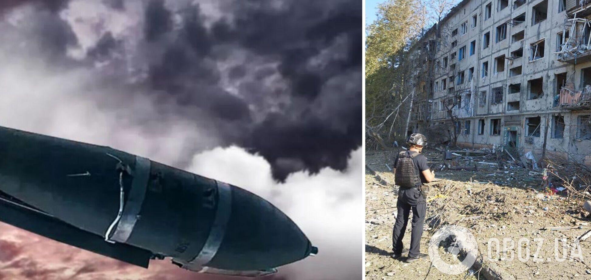 Окупанти у серпні збільшили кількість ударів КАБами по Україні: статистика Міноборони