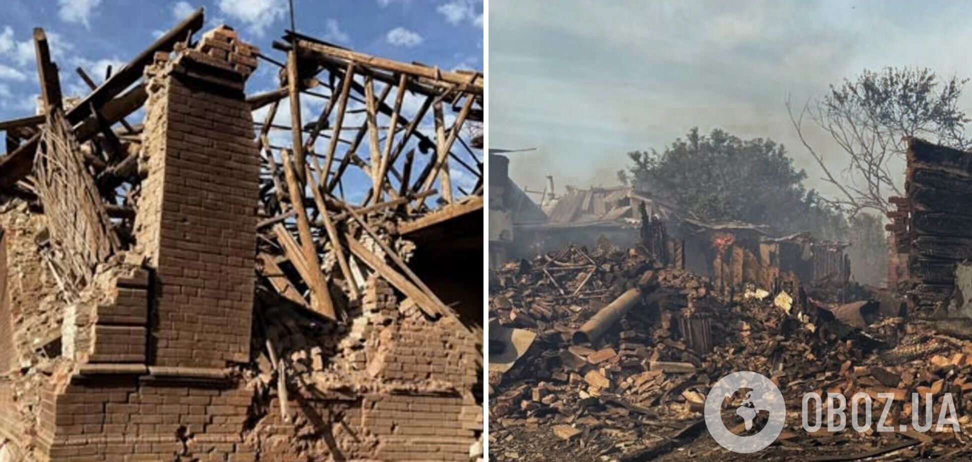 Окупанти били по Сумщині: пошкоджені десятки будинків, семеро поранених. Фото