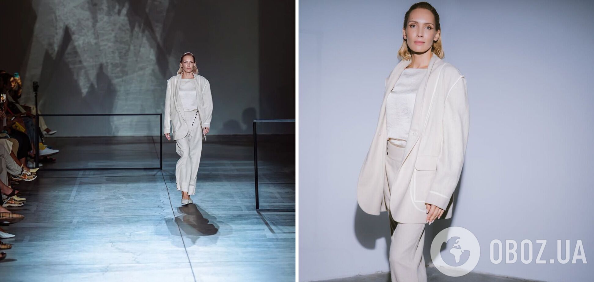 Знаменитая украинская легкоатлетка вышла на подиум на модном показе. Фото и видео