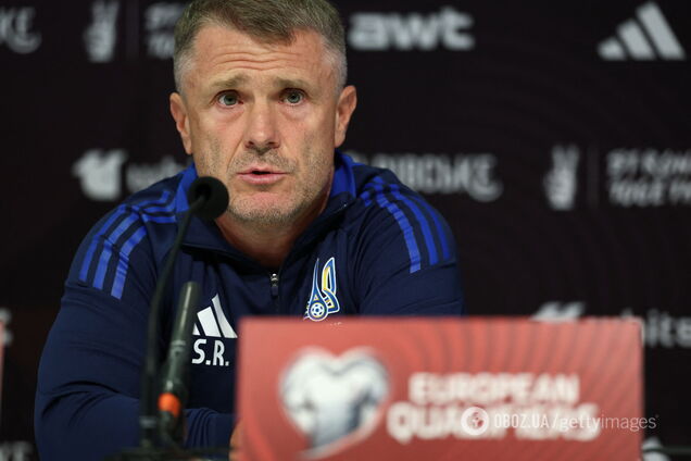 'Ганьба українського футболу'. Ребров зважився на кардинальний крок після провалу в матчі з Азербайджаном. Фотофакт