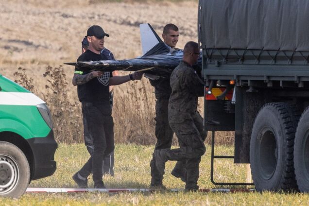 В Польше обнаружили обломки уже 16 российских беспилотников и одной ракеты. Карта