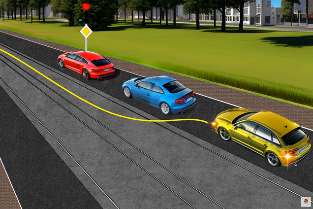 Можно ли так повернуть налево? Тест на знание ПДД